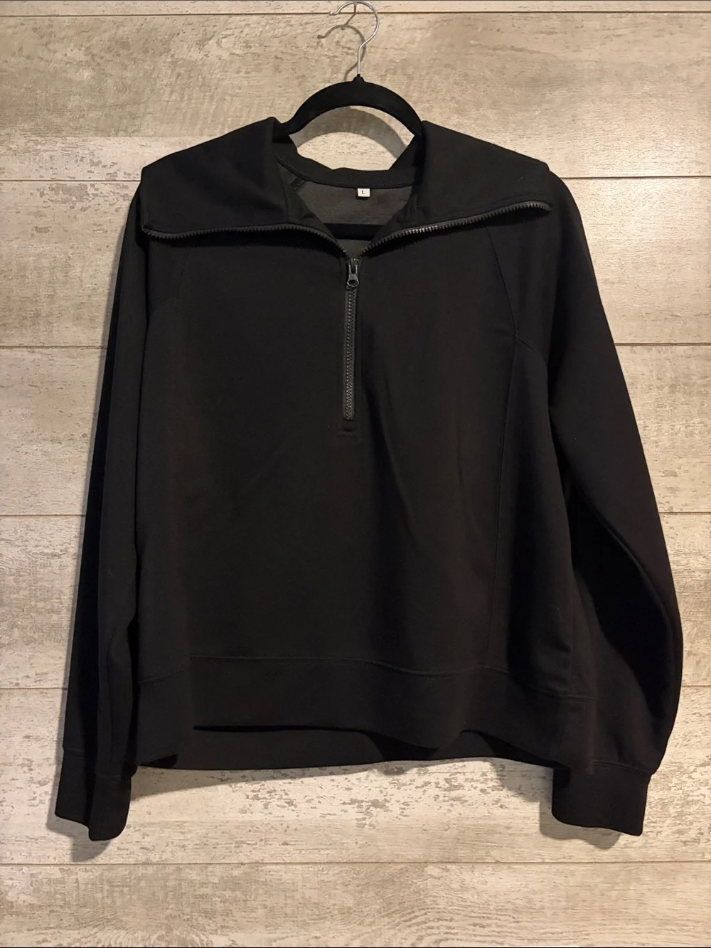 Black Hoodie and Wide-Leg Pant Set - Picture 3 of 6